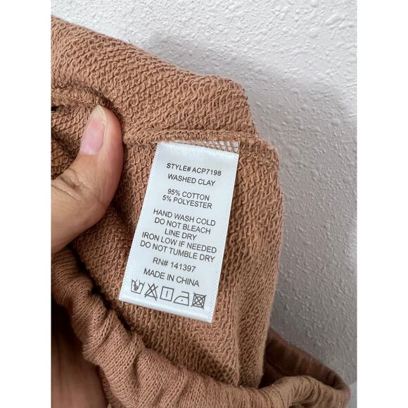 ASTR The Label Washed Clay Sweatpants M NWT Joggers - Picture 8 of 8